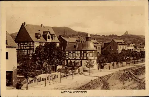 Ak Niederlahnstein Lahnstein am Rhein, Zum Wirtshaus a. d. Lahn