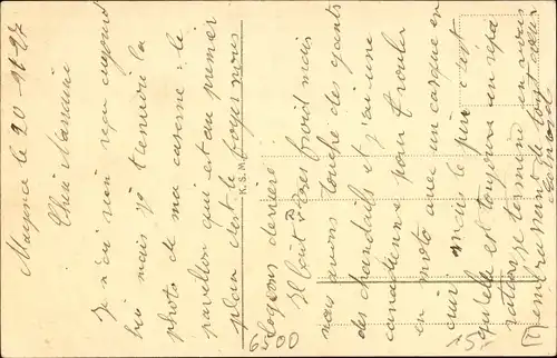 Ak Mainz Pfalz, Caserne Galieni, Alice, Kasernengebäude