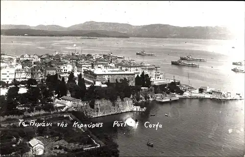 Foto Ak Korfu Griechenland, Panorama