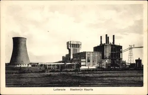 Ak Lutterade Geleen Limburg Niederlande, Staatsmijn Maurits