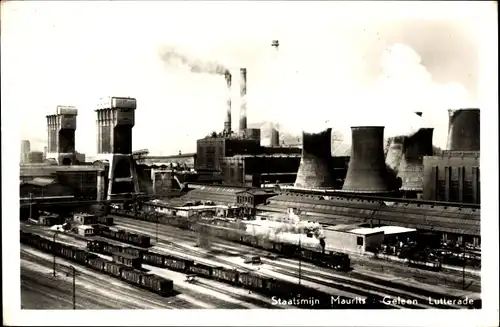 Ak Lutterade Geleen Limburg Niederlande, Staatsmijn Maurits