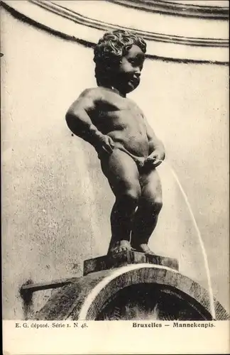 Ak Brüssel Brüssel, Mannekenpis