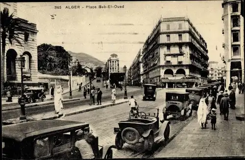 Ak Algier Algier Algerien, Place Bab El-Oued