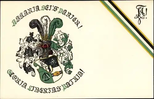 Studentika Ak Berlin, Askania sei's Panier, Gloria Libertas Patria