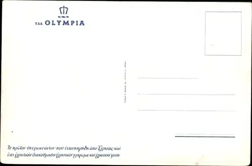 Ak Dampfer T.S.S. Olympia