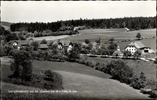 Ak Unternberg bei St Corona am Wechsel in Niederösterreich, Gasthof