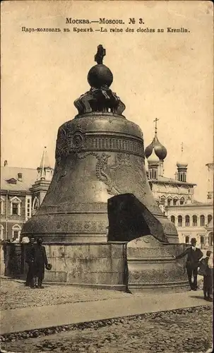 Ak Moskau Russland, Kreml, La Reine des Cloches