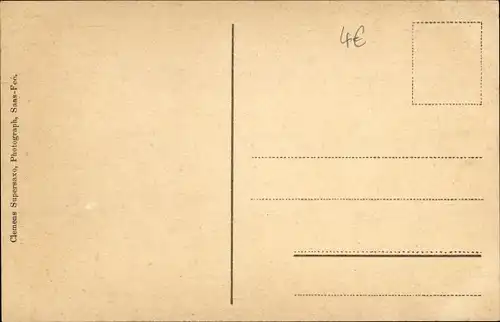 Ak Saas Fee Kanton Wallis, Kapelle zur hohen Stiege