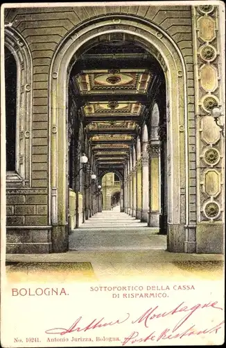 Ak Bologna Emilia Romagna, Sottoportico della Cassa di Risparmico