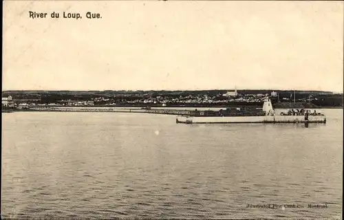 Ak Quebec Kanada, River du Loup