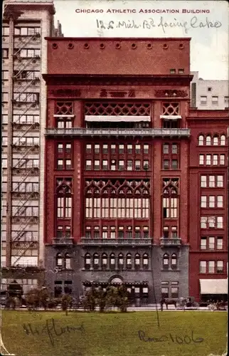 Ak Chicago Illinois USA, Athletic-Association-Building