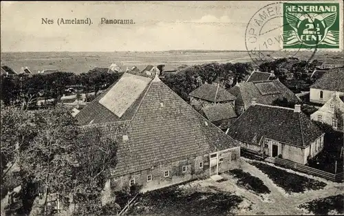 Ak Nes Ameland Fryslân Niederlande, Panorama