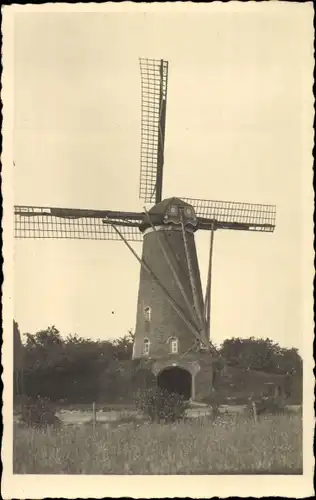 Foto Ak Niederlande, Korenmolen