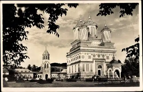 Ak Curtea de Argeș Rumänien, Kathedrale