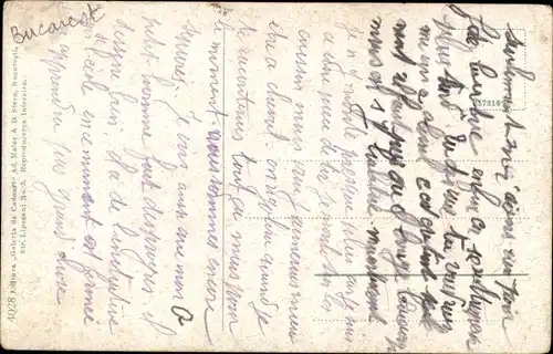 Ak București Bukarest Rumänien, Piata Regele Carol I