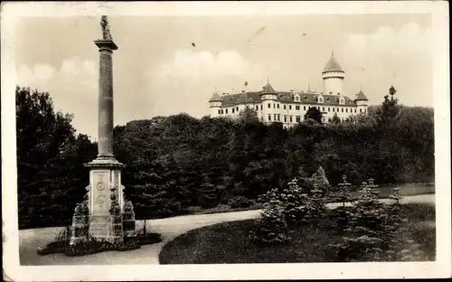 Ak Konopiště Benešov Beneschau Mittelböhmen, Schloss