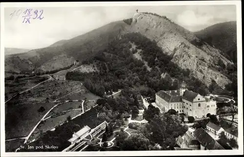 Ak Svatý Jan pod Skalou Sankt Johann unter dem Felsen Mittelböhmen, Panorama