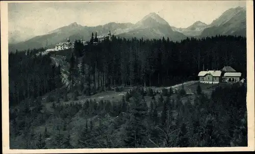 Ak Vysoké Tatry Hohe Tatra Slowakei, Bergspitzen, Krivan, Solisko, Strbsky stit