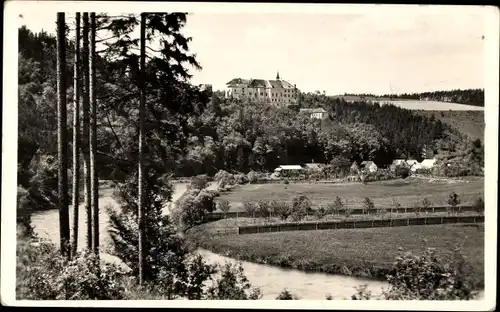 Ak Český Šternberk Böhmisch Sternberg Mittelböhmen, Gesamtansicht