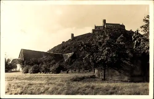 Ak Bezděz Schloßbösig Region Reichenberg, Ruine Bösig