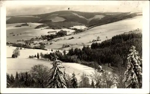Ak Orlicke Hory Region Königgrätz, Panorama
