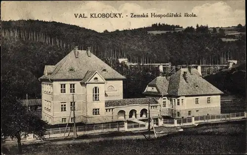 Ak Valašské Klobouky Wallachisch Klobouk Region Zlin, Schule