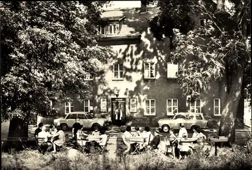 Ak Klosterbuch Leisnig in Sachsen, Gaststätte und Hotel Scheergrund