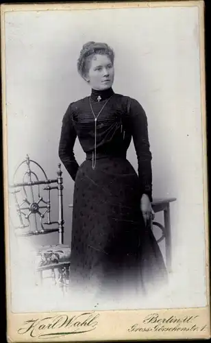 CdV Berlin Mitte, Portrait einer Frau