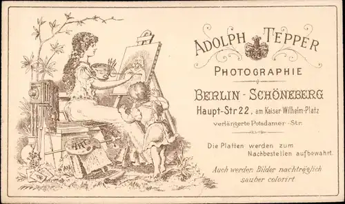 CdV Berlin Schöneberg, Portrait einer Frau