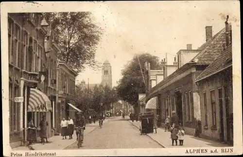 Ak Alphen aan den Rijn Südholland, Prins Hendrikstraat