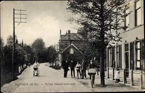Ak Alphen aan den Rijn Südholland, Prins Hendrikstraat