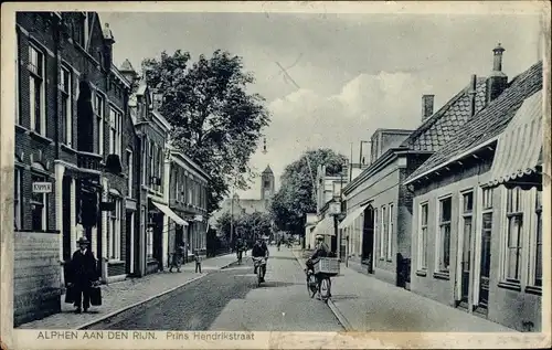 Ak Alphen aan den Rijn Südholland, Prins Hendrikstraat