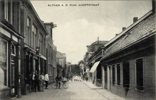 Ak Alphen aan den Rijn Südholland, Hooftstraat