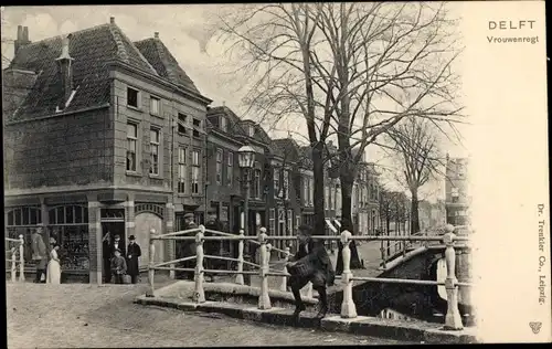 Ak Delft Südholland Niederlande, Vrouwenregt