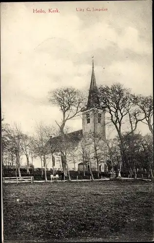 Ak Heilo Heiloo Nordholland Niederlande, Kerk