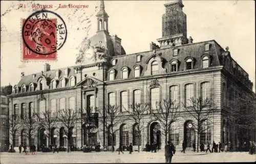 Ak Rouen Seine Maritime, Bourse