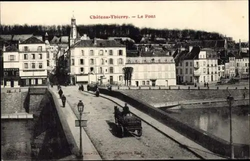 Ak Château Thierry Aisne, Le Pont