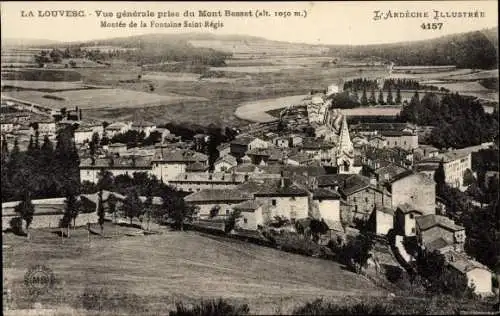 Ak La Louvesc Ardèche, Gesamtansicht