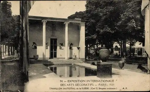 Ak Paris, Weltausstellung 1925, Weltausstellung, Kunstgewerbe