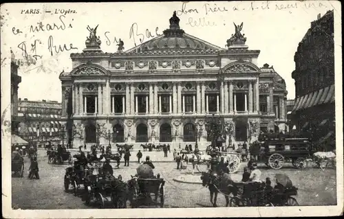 Ak Opéra Paris IX, Oper