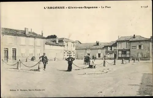 Ak Givry und Argonne Marne, La Place