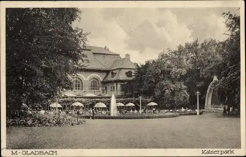 Ak Mönchengladbach am Niederrhein, Kaiserpark