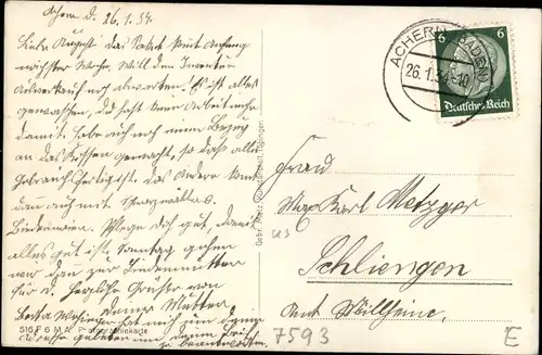 Ak Ottenhöfen im Schwarzwald, Panorama