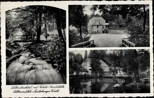 Ak Horn Bad Meinberg am Teutoburger Wald, Silberbachtal, Wald-Gaststätte