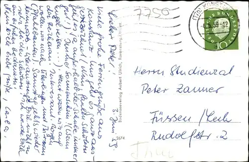 Ak Konstanz am Bodensee, Rathaus