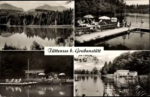 Ak Grabenstätt in Oberbayern, Tüttensee