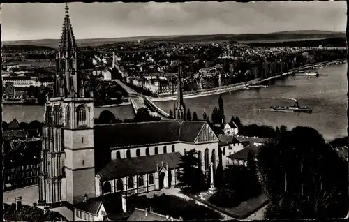 Ak Konstanz am Bodensee, Panorama