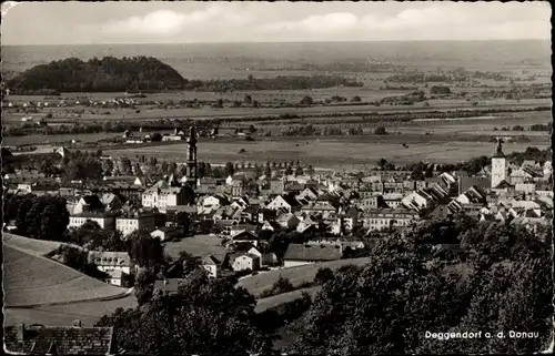 Ak Deggendorf im Bayerischen Wald Niederbayern, Panorama