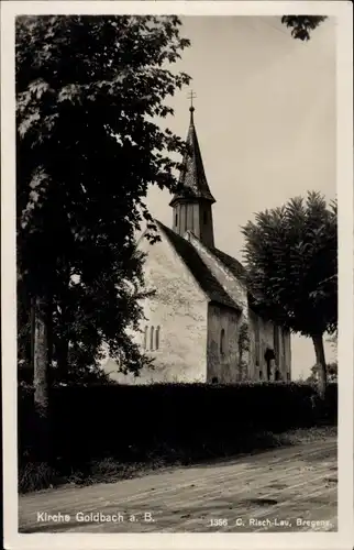 Ak Goldbach Überlingen am Bodensee, Kirche
