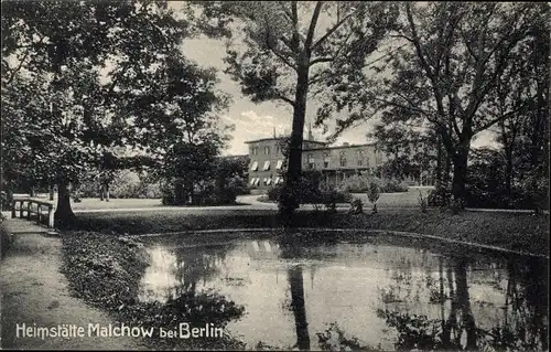 Ak Berlin Malchow, Heimstätte